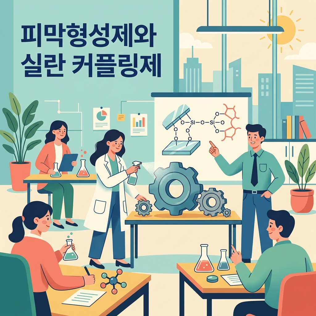 ai thumbnail illustration 피막형성제와 실란 커플링제 1788251065