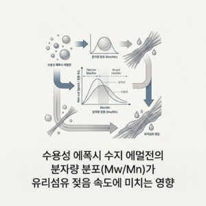 ai thumbnail minimal 수용성 에폭시 수지 에멀전의 분자량 분포MwMn가 유리섬유 젖음 속도에 미치는 영향 1789371264