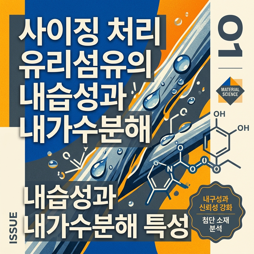 ai thumbnail poster 사이징 처리 유리섬유의 내습성과 내가수분해 특성 1788768589
