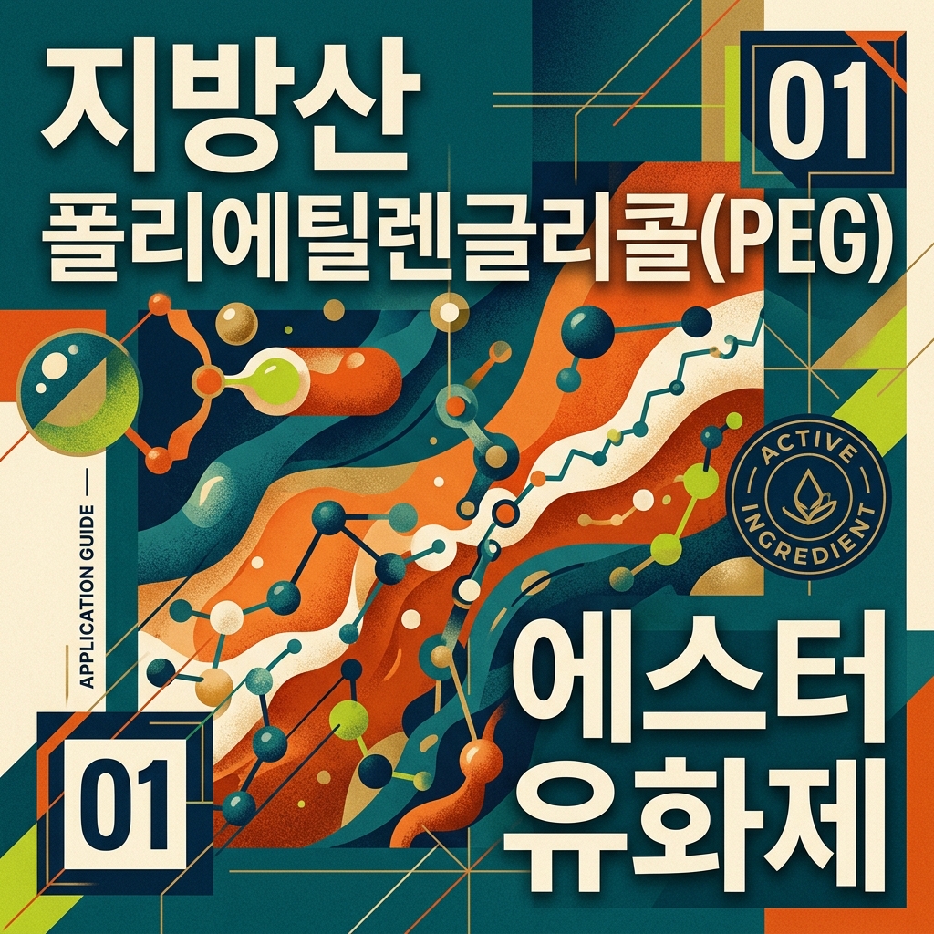 ai thumbnail poster 지방산 폴리에틸렌글리콜PEG 에스터 유화제 1789371182