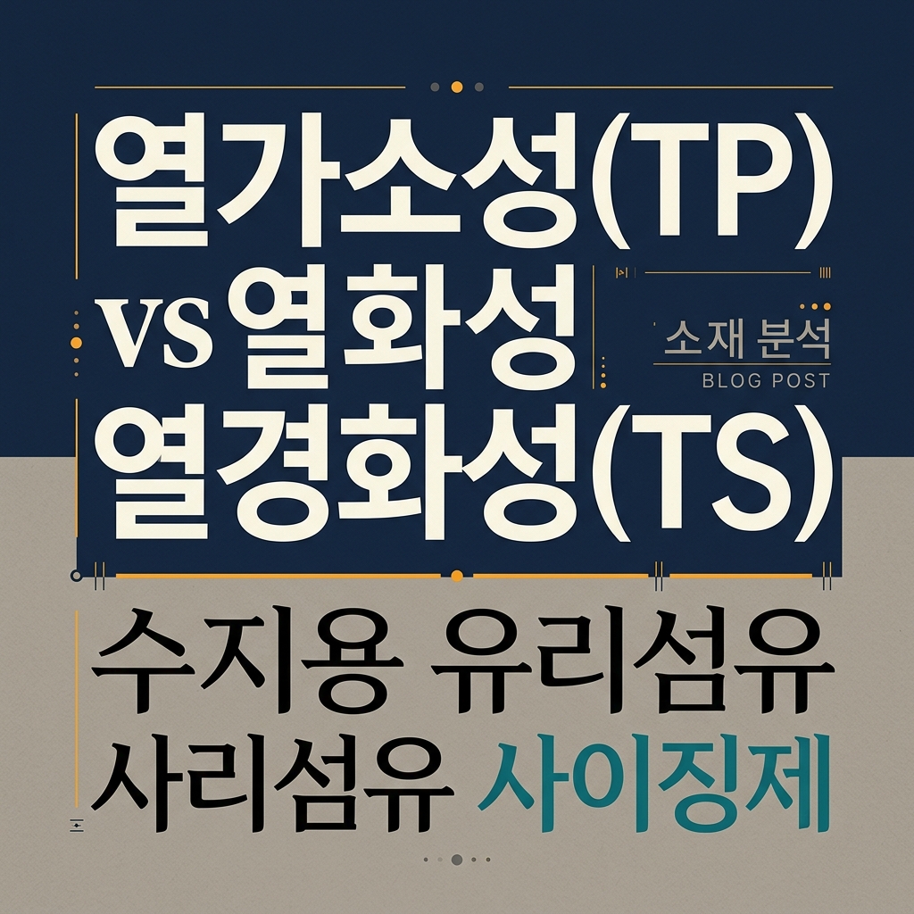 ai thumbnail typography 열가소성TP vs 열경화성TS 수지용 유리섬유 사이징제 1788250970